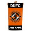 Personalised Beach Towel Dundee United Crest Design 2