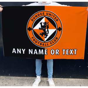 Dundee United Personalised Flag Crest