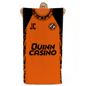 Dundee United Personalised Beach Towel - Home Shirt 2026-27