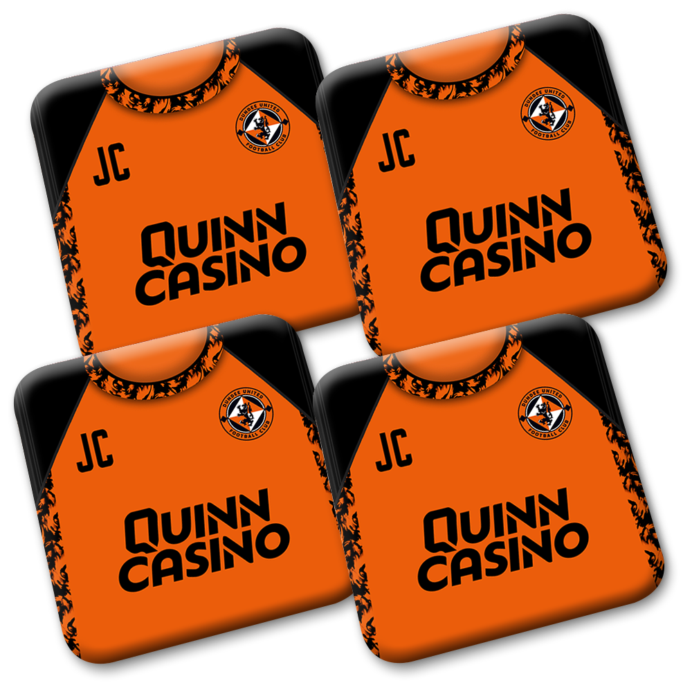 Dundee Utd - Coasters Pack of 4 Home Shirt 2026-27