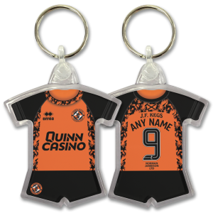Dundee Utd - Personalised Shirt Keyring Home 2026-27